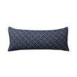 Mystic Long Lumbar Pillow in Ivory / Blue | Alicia Adams Alpaca at Fig Linens and Home