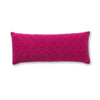 Mystic Long Lumbar Pillow in Shocking Pink / Scarlet | Alicia Adams Alpaca at Fig Linens and Home