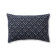 Mystic Lumbar Pillow in Ivory / Blue | Alicia Adams Alpaca at Fig Linens and Home
