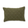 Mystic Lumbar Pillow in Light Taupe / Hunter | Alicia Adams Alpaca at Fig Linens and Home