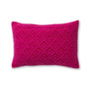 Mystic Lumbar Pillow in Shocking Pink / Scarlet | Alicia Adams Alpaca at Fig Linens and Home