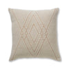 Mystic Square Pillow in Ivory / Beige | Alicia Adams Alpaca at Fig Linens and Home