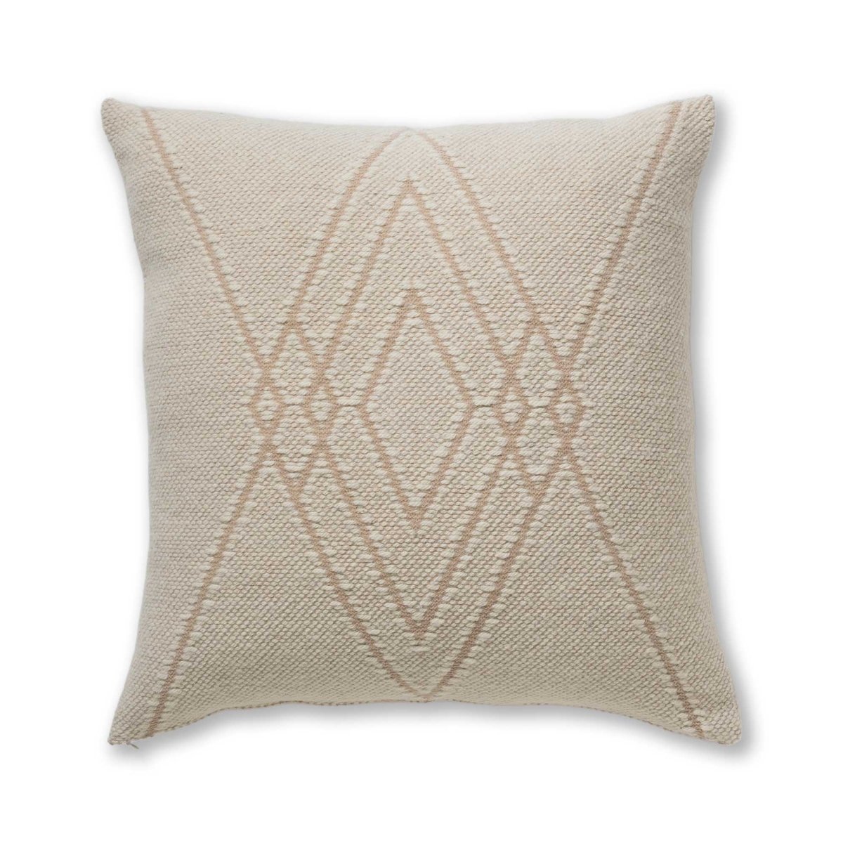 Mystic Square Pillow in Ivory / Beige | Alicia Adams Alpaca at Fig Linens and Home