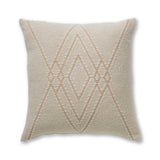 Mystic Square Pillow in Ivory / Beige | Alicia Adams Alpaca at Fig Linens and Home