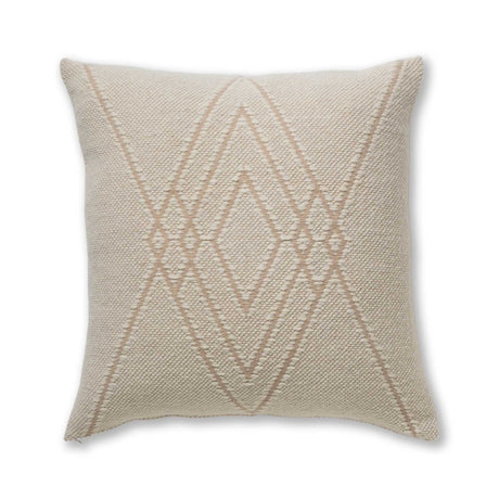 Mystic Square Pillow in Ivory / Beige | Alicia Adams Alpaca at Fig Linens and Home