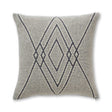 Mystic Square Pillow in Ivory / Blue | Alicia Adams Alpaca at Fig Linens and Home