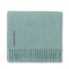Aqua Throw Blanket - Alicia Adams Alpaca Patmos Throw at Fig Linens and Home