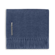Denim Blue Throw Blanket - Alicia Adams Alpaca Patmos Throw at Fig Linens and Home