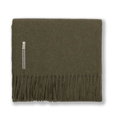 Forest Green Blanket - Alicia Adams Alpaca Patmos Throw at Fig Linens and Home