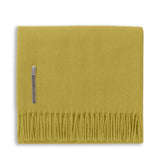 French Yellow Throw Blanket - Alicia Adams Alpaca Patmos Throw at Fig Linens and Home