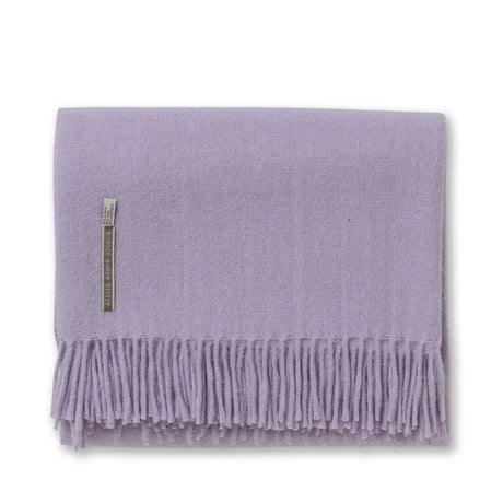 Lavender Throw Blanket - Alicia Adams Alpaca Patmos Throw at Fig Linens and Home