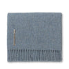 Light Blue Throw Blanket - Alicia Adams Alpaca Patmos Throw at Fig Linens and Home