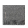 Light Grey Throw Blanket - Alicia Adams Alpaca Patmos Throw at Fig Linens and Home