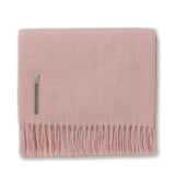 Light Pink Throw Blanket - Alicia Adams Alpaca Patmos Throw at Fig Linens and Home