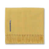 Light Yellow Throw Blanket - Alicia Adams Alpaca Patmos Throw at Fig Linens and Home