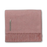 Pink Grapefruit Throw Blanket - Alicia Adams Alpaca Patmos Throw at Fig Linens and Home