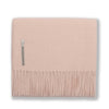Pink Powder Throw Blanket - Alicia Adams Alpaca Patmos Throw at Fig Linens and Home