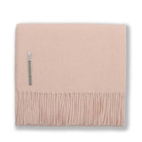 Pink Powder Throw Blanket - Alicia Adams Alpaca Patmos Throw at Fig Linens and Home
