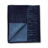 Reversible Throw English Manor and Navy by Alicia Adams Alpaca at Fig Linens and Home