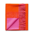 Reversible Throw Firecracker and Shocking Pink by Alicia Adams Alpaca at Fig Linens and Home