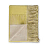 Reversible Throw French Yellow and Beige by Alicia Adams Alpaca at Fig Linens and Home