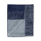 Reversible Throw Navy and Light Grey by Alicia Adams Alpaca at Fig Linens and Home