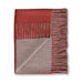 Reversible Throw Rust and Taupe by Alicia Adams Alpaca at Fig Linens and Home