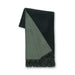 Reversible Throw Velvet Green and Sage by Alicia Adams Alpaca at Fig Linens and Home