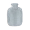 Ribbed Hot Water Bottle in Spa Blue | Alicia Adams Alpaca at Fig Linens and Home