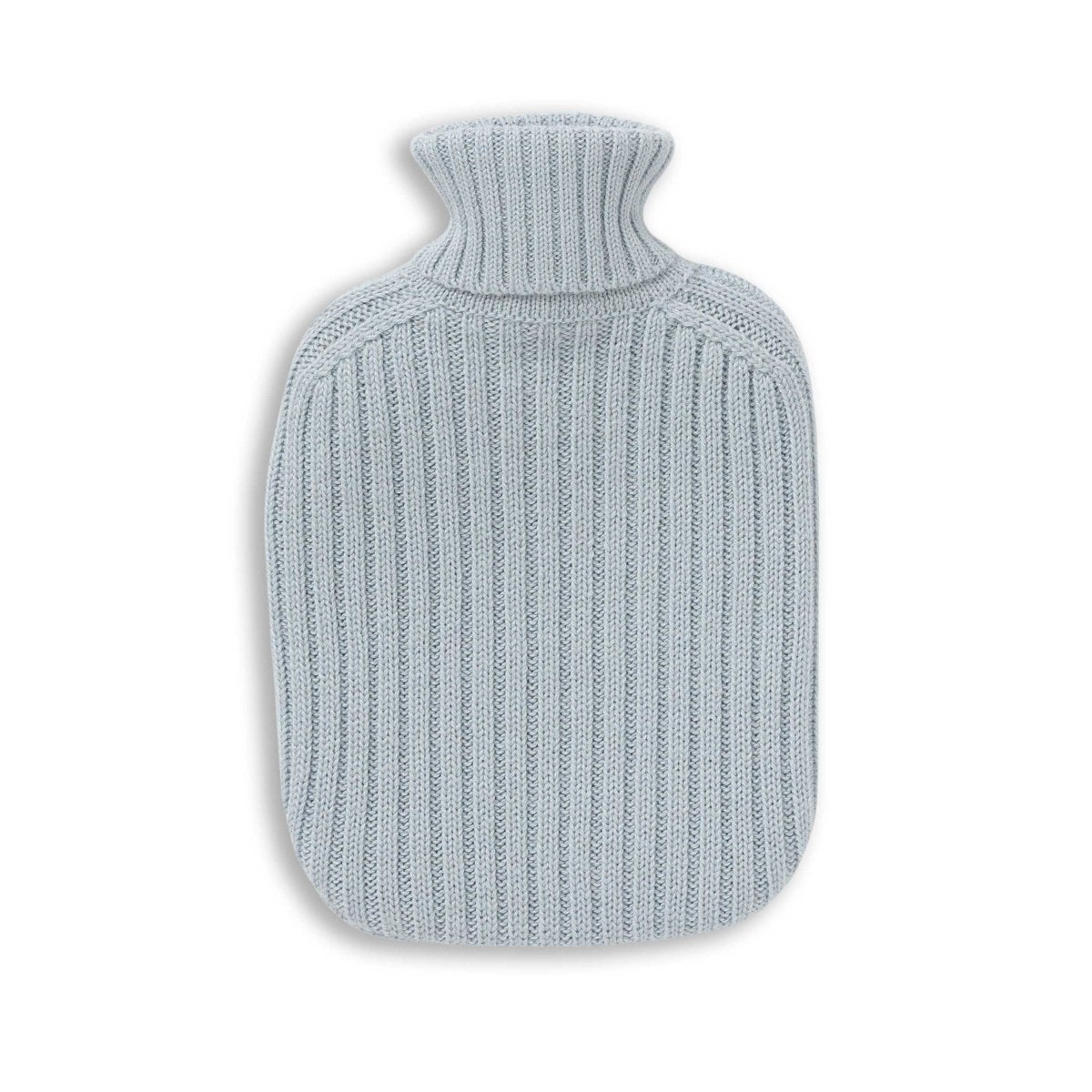 Ribbed Hot Water Bottle in Spa Blue | Alicia Adams Alpaca at Fig Linens and Home