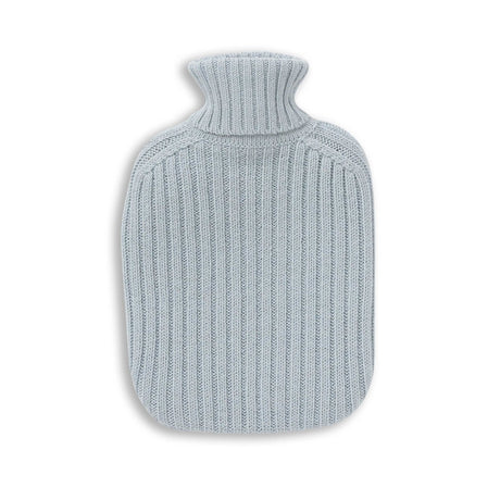 Ribbed Hot Water Bottle in Spa Blue | Alicia Adams Alpaca at Fig Linens and Home