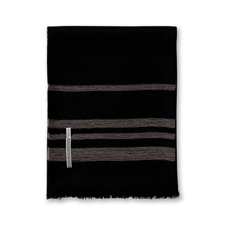 Sail Throw in Black / Taupe | Alicia Adams Alpaca at Fig Linens and Home