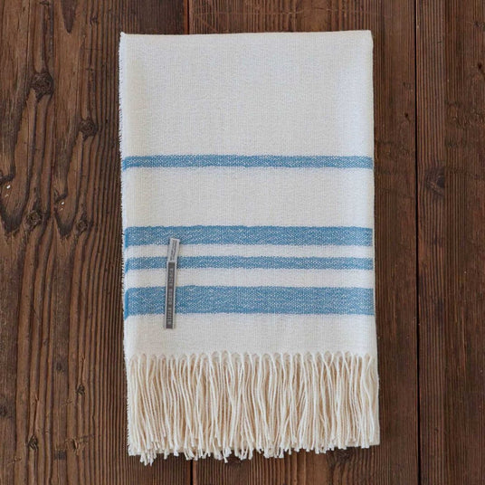 Alicia Adams Alpaca Sail Throw at Fig Linens and Home