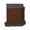 Alicia Adams Alpaca Sydney Blanket in Dark Grey and Cognac | Fig Linens and Home