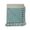 Alicia Adams Alpaca Sydney Blanket in Ivory and Aqua | Fig Linens and Home