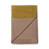 Tokyo Bed Blanket by Alicia Adams Alpaca at Fig Linens and Home - Beige and French Yellow