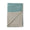 Tokyo Bed Blanket by Alicia Adams Alpaca at Fig Linens and Home - Ivory and Aqua