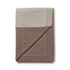 Tokyo Bed Blanket by Alicia Adams Alpaca at Fig Linens and Home - Ivory and Light Taupe