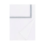 Home Treasures Bedding - ALINA DUVET COVER - WHITE / COAST at Fig Linens and Home