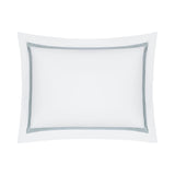 Home Treasures Bedding - ALINA Pillow Shams- WHITE / COAST at Fig Linens and Home