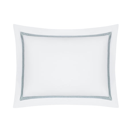 Home Treasures Bedding - ALINA Pillow Shams- WHITE / COAST at Fig Linens and Home