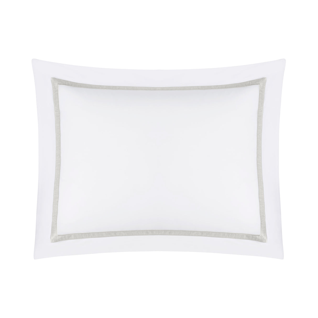Home Treasures Bedding - ALINA Pillow Shams- WHITE / SHORE at Fig Linens and Home