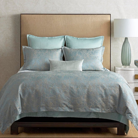 Allure Duvet Set Aqua by Ann Gish | Art of Home at Fig Linens and Home View 1