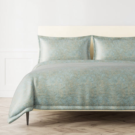 Allure Duvet Set Aqua by Ann Gish | Art of Home at Fig Linens and Home View 3