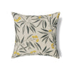Alyssum Decorative Pillow | The Met x Ann Gish - Yellow Throw Pillow