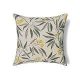 Alyssum Decorative Pillow | The Met x Ann Gish - Yellow Throw Pillow