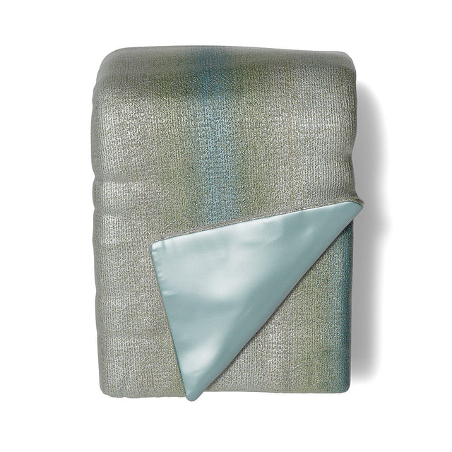 Anguilla Aqua Throw by Ann Gish at Fig Linens and Home