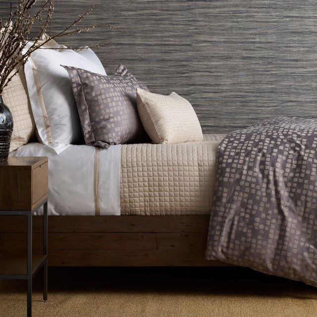 Antilles Mocha Duvet Set by Ann Gish at Fig Linens and Home | Ann Gish Art of Home Bedding 1