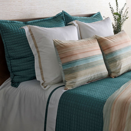 Nevis Duvet Set by Ann Gish at Fig Linens and Home | Art of Home Duvet Covers and Shams 4