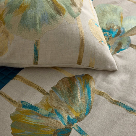 Azure Duvet Covers anad Euro Shams by Ann Gish at Fig Linens and Home - View 3